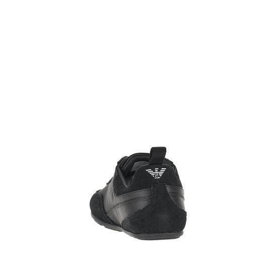 26FW 엠포리오 아르마니 스니커즈 EW005078AF29273 Black - EMPORIO ARMANI