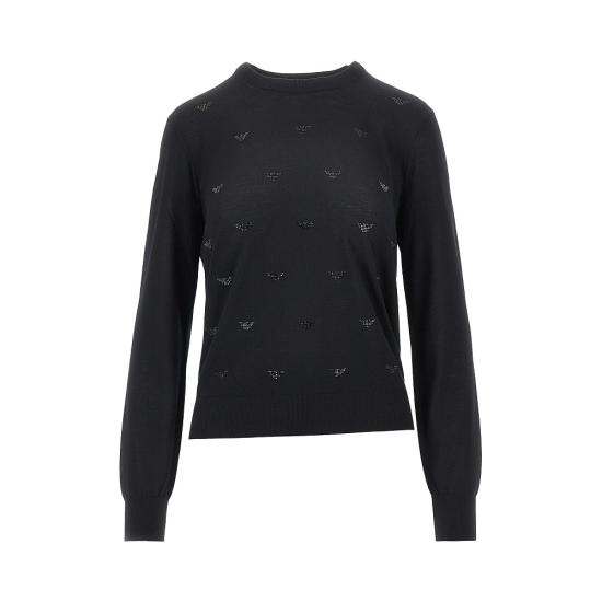 26FW 엠포리오 아르마니 니트웨어 EW004693AF29551 Black