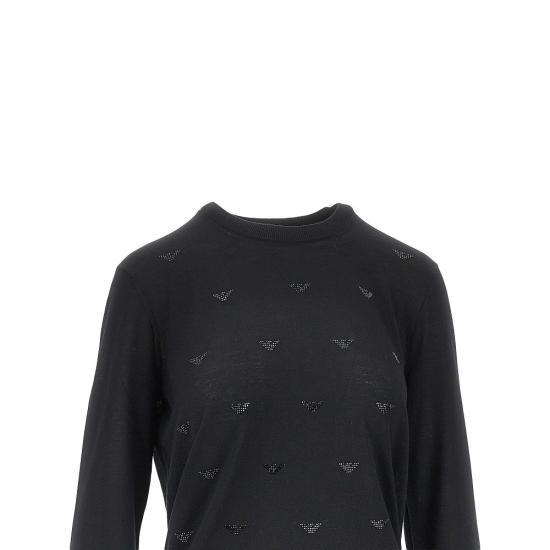 26FW 엠포리오 아르마니 니트웨어 EW004693AF29551 Black - EMPORIO ARMANI