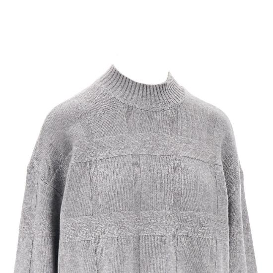 26FW 엠포리오 아르마니 니트웨어 EW003928AF26939 Grey - EMPORIO ARMANI
