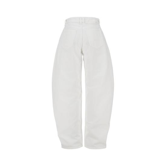 26FW 알라이아 데님 AA9P1406D027D White - ALAIA