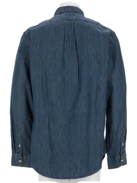 26FW 폴로 랄프로렌 포니로고 자수 데님 셔츠 710792043 001DENIM Green - POLO RALPH LAUREN