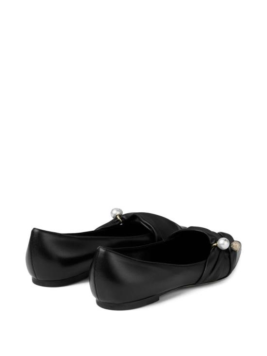 26FW 지미추 플랫 슈즈 RAFI BALLERINA NTB Black - JIMMY CHOO