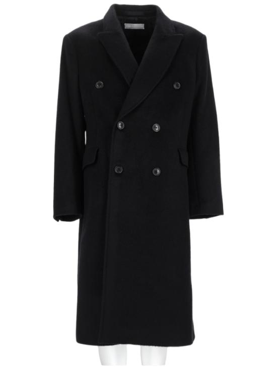  아워레가시 헤어리 울 웨일 코트 M4201WB BLACKHAIRYWOOL