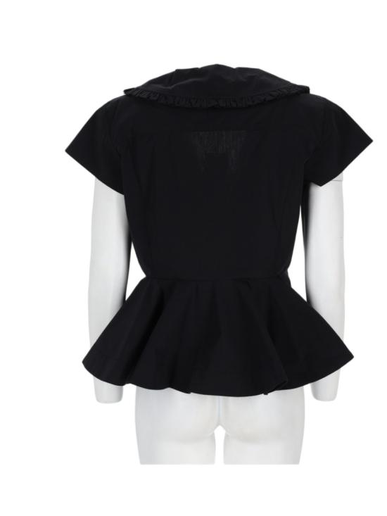 26FW 가니 탑 A1040341 099 Black - GANNI