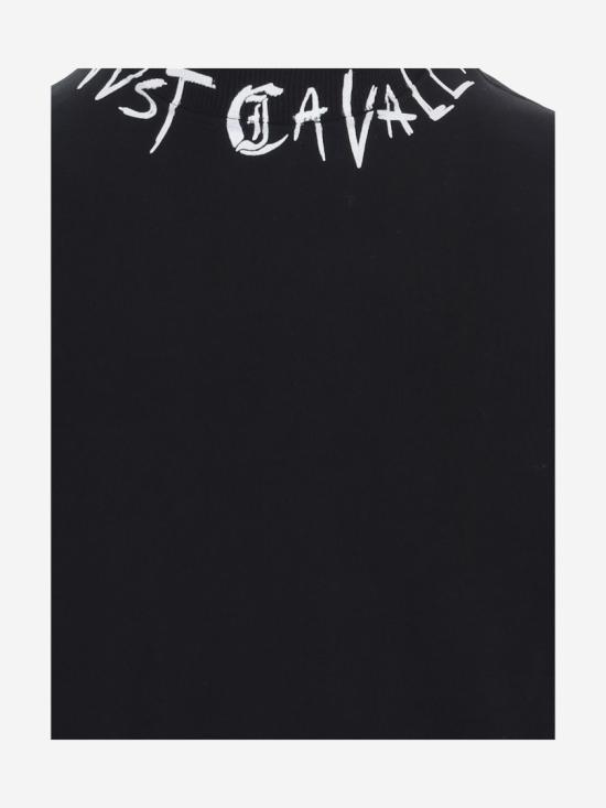 26FW 저스트까발리 탑 81OAIE21CF102899 Black - JUST CAVALLI