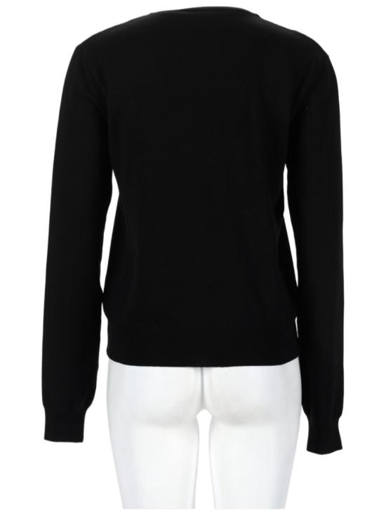26FW 모스키노 니트웨어 09345500 1555 Black - MOSCHINO