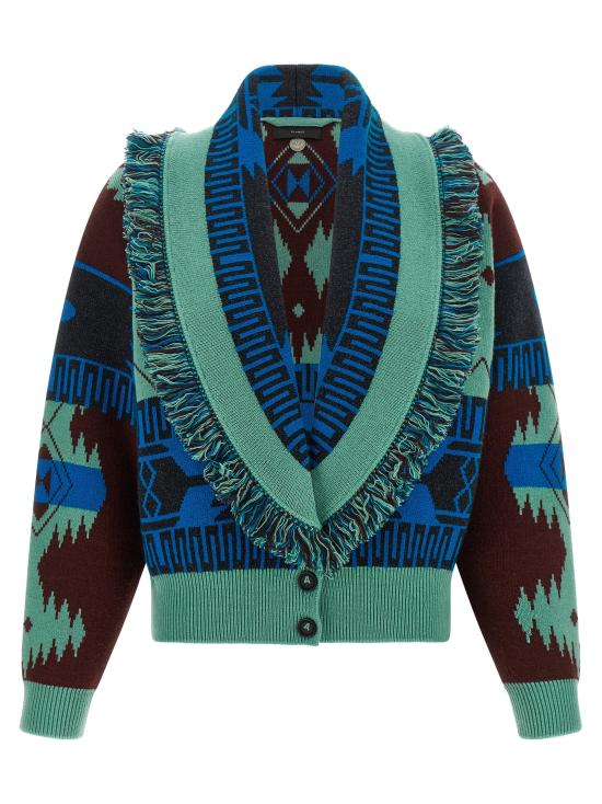 26FW 알라누이 가디건 LWHB026E26KNI00128512851 Light Blue