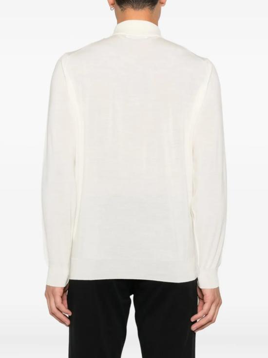 26FW 라르디니 폴로 티셔츠 CNLPML62CN64021 120 Bianco - LARDINI