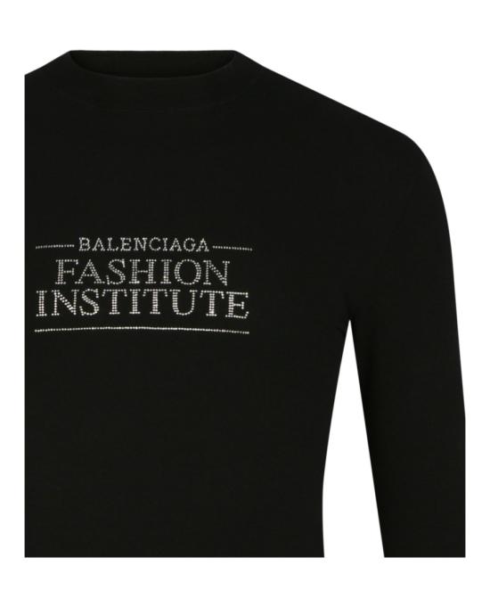  발렌시아가 긴팔 티셔츠 698124 TMVH5 1073 01017 S Black - BALENCIAGA