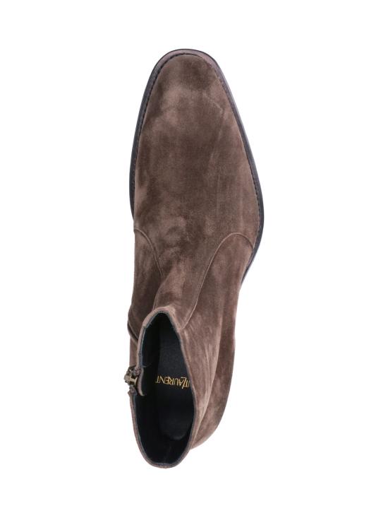 26FW 생로랑 스웨이드 앵클부츠 A002D4 27D00 2801 TAUPE - SAINT LAURENT