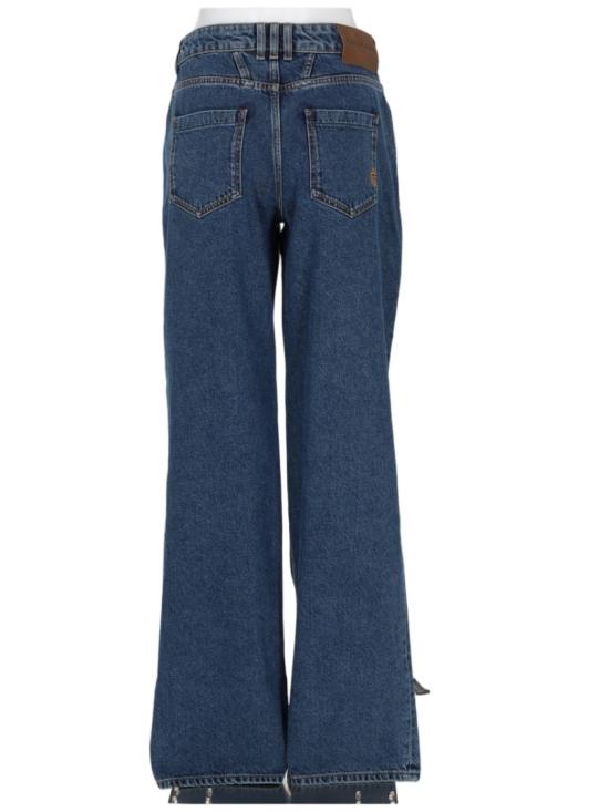 26FW 발망 데님 HF1MI052DG08 6EX Green - BALMAIN