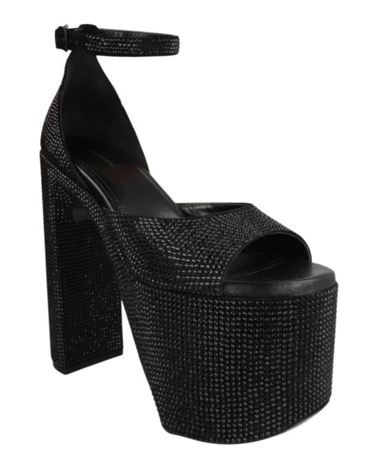  발렌시아가 샌들 742409 WBC51 1010 00002 36 Black - BALENCIAGA