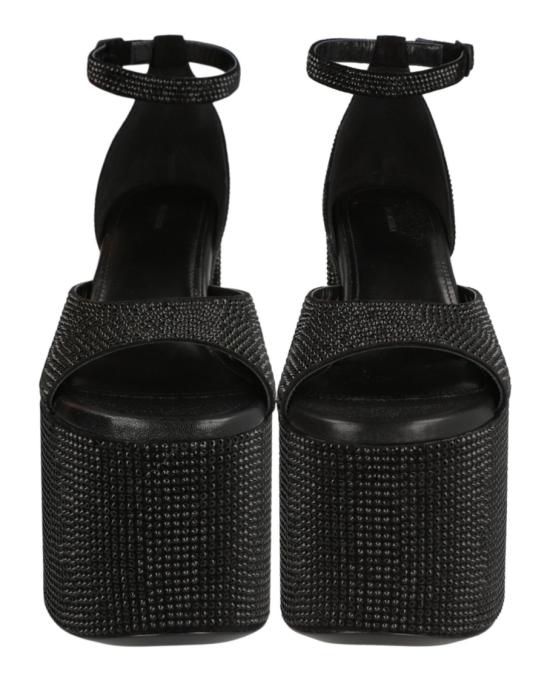  발렌시아가 샌들 742409 WBC51 1010 00002 36 Black - BALENCIAGA