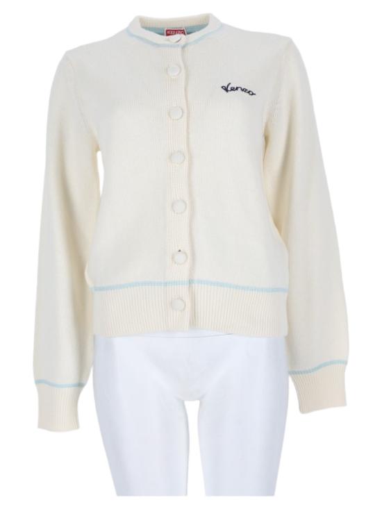 26FW 겐조 니트웨어 FG62CA7513FA 02 White