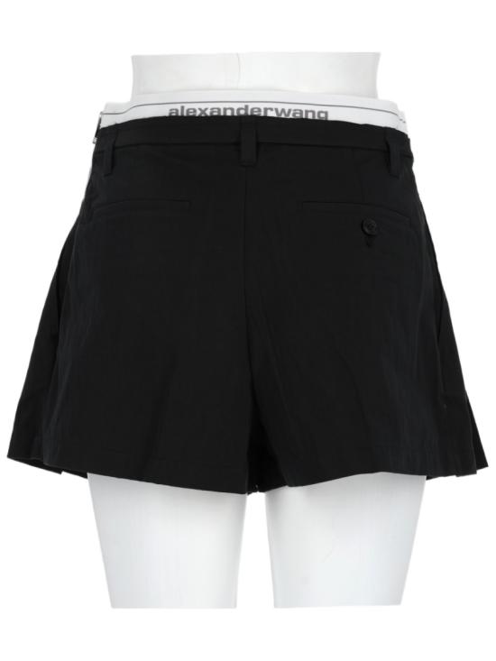 26FW 알렉산더 왕 숏팬츠 1WC3264042 001 Black - ALEXANDER WANG