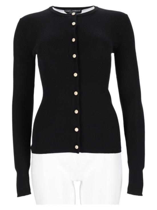 26FW 돌체앤가바나 니트웨어 FXVF5T JBW25N0000 Black