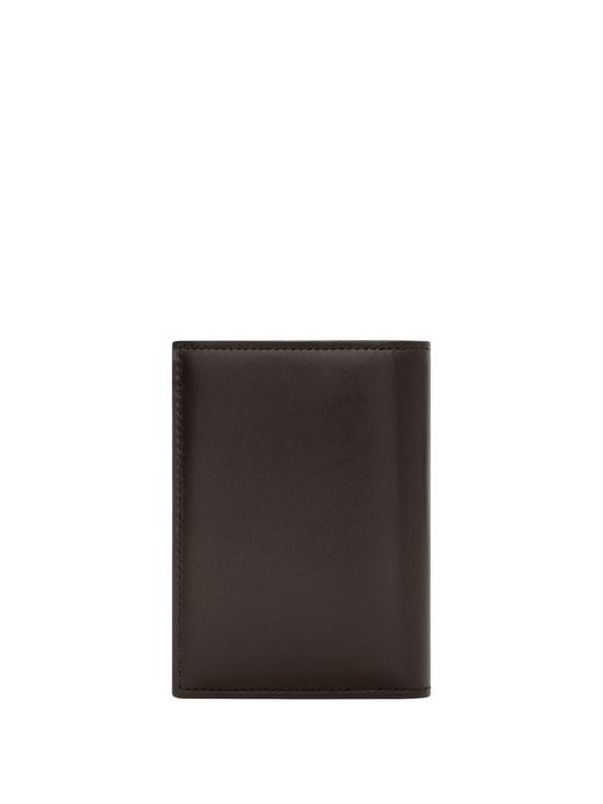 26FW 생로랑 투톤 스무스 가죽 반지갑 668726AAG2F 2052 BLACK - SAINT LAURENT