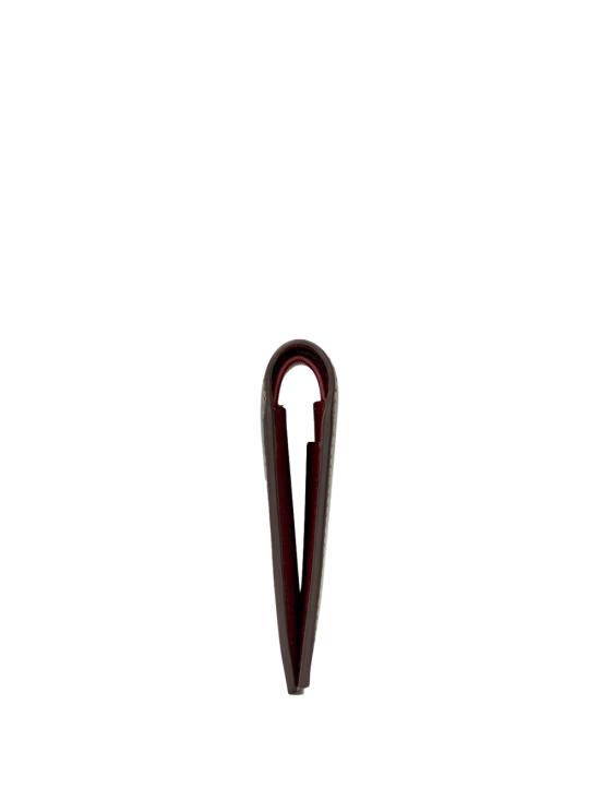 26FW 생로랑 투톤 스무스 가죽 반지갑 668726AAG2F 2052 BLACK - SAINT LAURENT