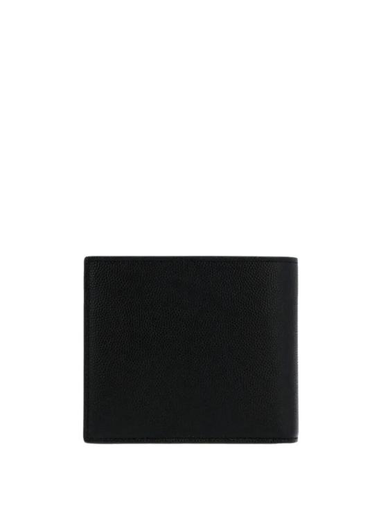 26FW 생로랑 그랑 드 뿌드르 엠보스드 레더 이스트/웨스트 동전 반지갑 396303BTY0N 1000 BLACK - SAINT LAURENT