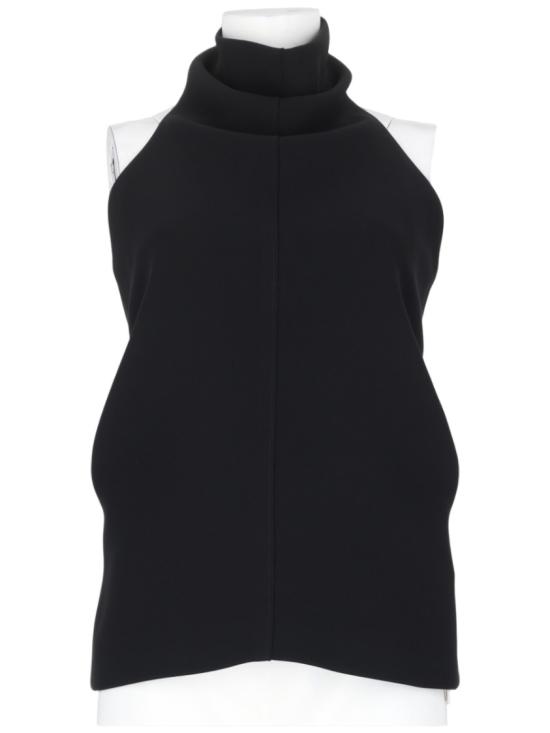 26FW 케이트 로네 플롱제 레더 홀터넥 탑 로네 플롱제 레더 홀터넥 탑 24874114 W4114200 Black