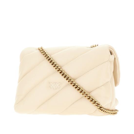26FW 핑코 크로스백 100039A0F2 Beige - PINKO