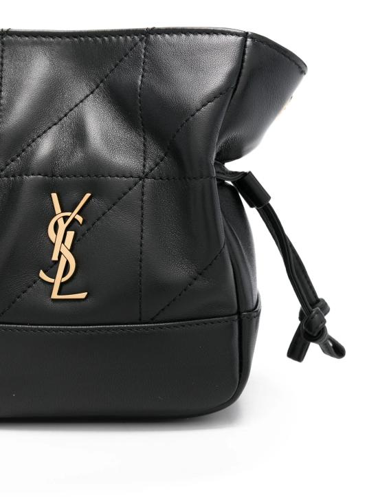 26FW 생로랑 램스킨 제이미 미니 숄더 파우치 859174AAB32 1000 BLACK - SAINT LAURENT