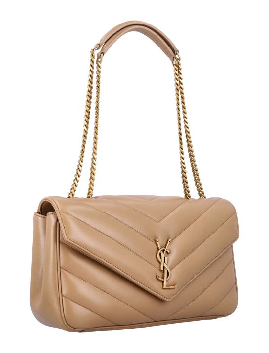 26FW 생로랑 루루 마틀라세 램스킨 미디움 숄더백 801439AAEAX 2357 BEIGE - SAINT LAURENT