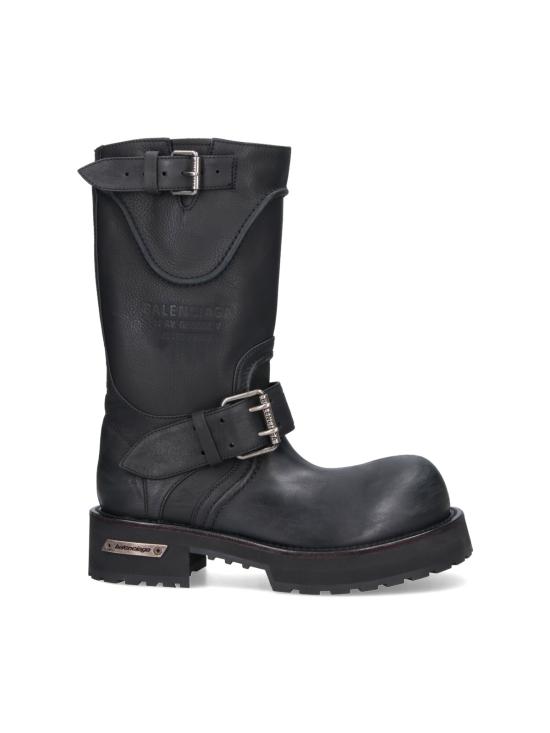 26FW 발렌시아가 베놈 부츠 833581 WCAL1 1080 BLACK
