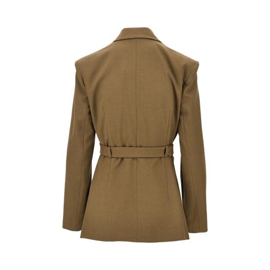 26FW 핑코 수트 자켓 107864A3MS Khaki - PINKO