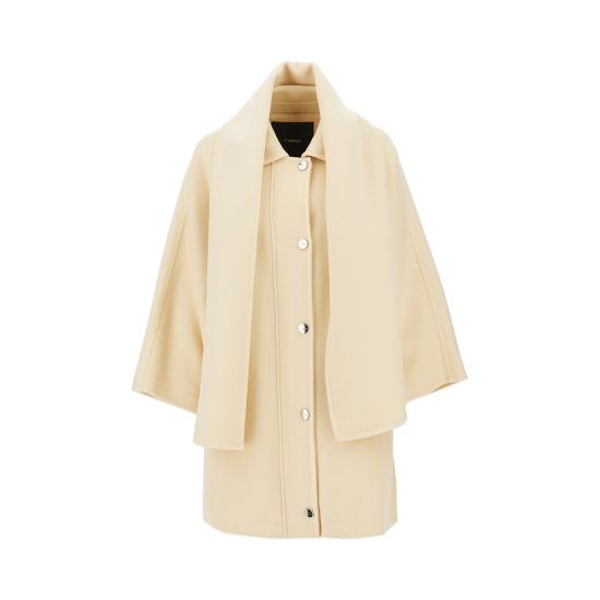 26FW 핑코 케이프 107182A3FT White