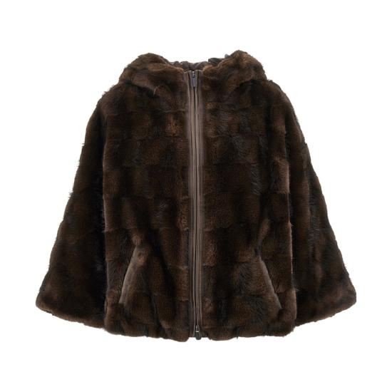 26FW 핑코 자켓 107054A3C5 Brown