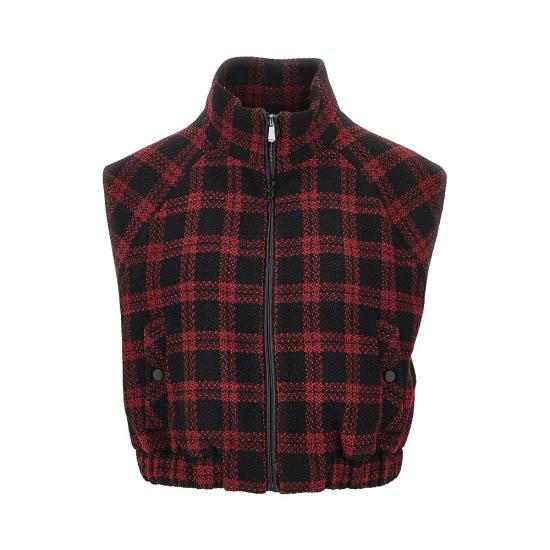 26FW 핑코 베스트 107440A3GN Black