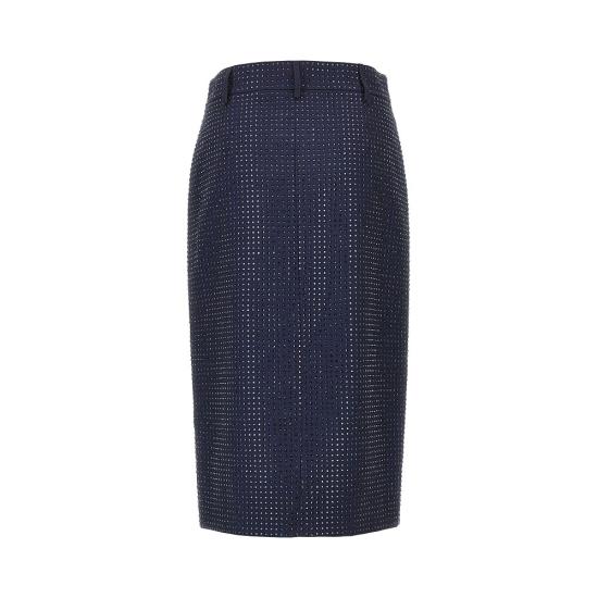 26FW 핑코 미디 스커트 107672A3M0 Blue - PINKO