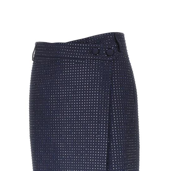 26FW 핑코 미디 스커트 107672A3M0 Blue - PINKO