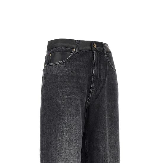 26FW 핑코 데님 103857A3GW Black - PINKO