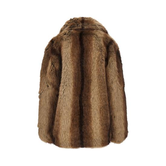26FW 핑코 무스탕 107046A3C6 Brown - PINKO