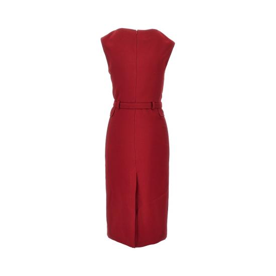 26FW 핑코 미디 원피스 107265A3DA Red - PINKO