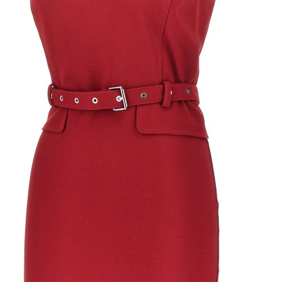26FW 핑코 미디 원피스 107265A3DA Red - PINKO