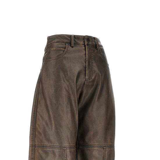 26FW 핑코 숏팬츠 107077A3E8 Brown - PINKO