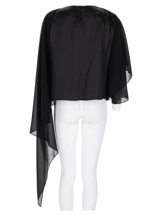 26FW MM6 메종마르지엘라 탑 S52NH0043 M35468900 Black - MM6 MAISON MARGIELA