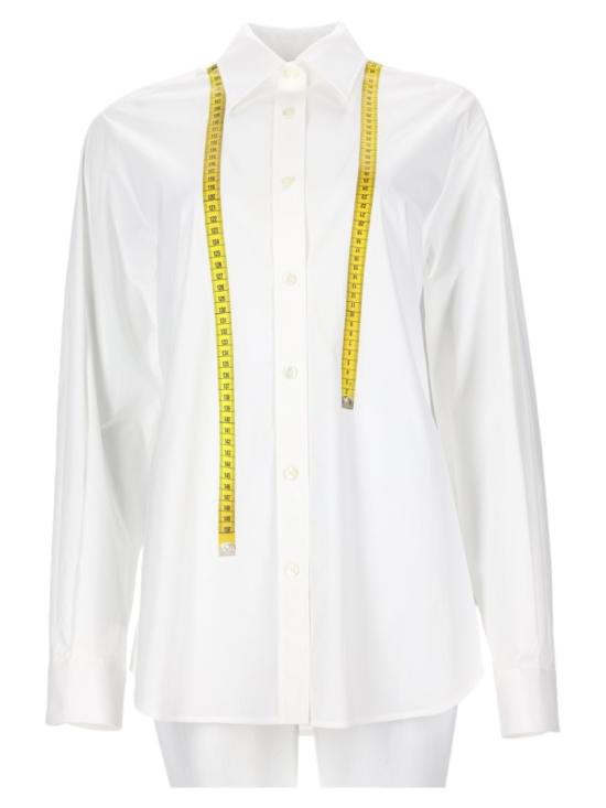 26FW 모스키노 탑 02105531 1001 White