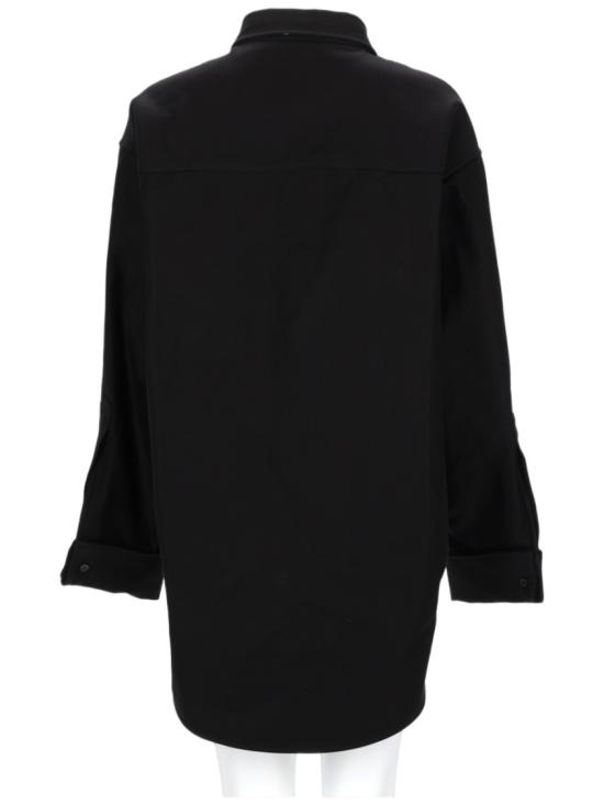  발렌시아가 클래식 코튼 셔츠 872318 TUP181000 Black - BALENCIAGA