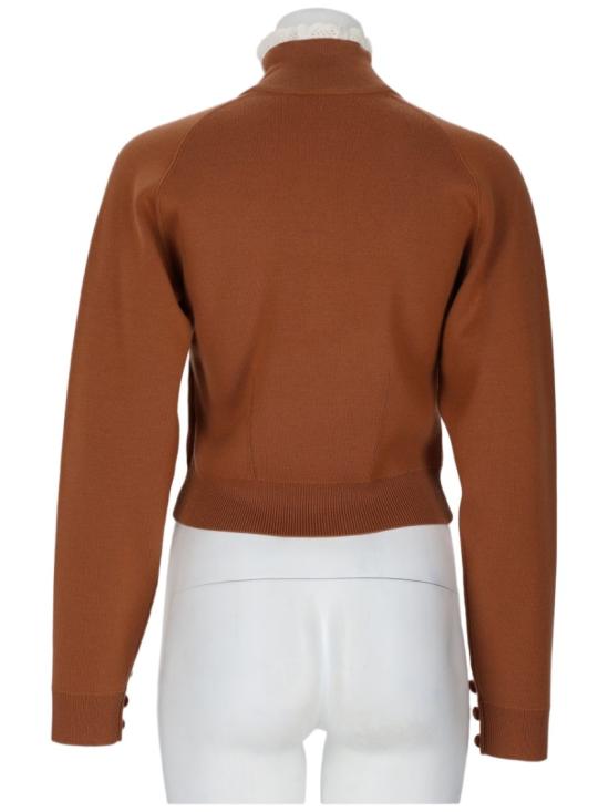 26FW 끌로에 니트웨어 26AMP01600 246 Brown - CHLOE