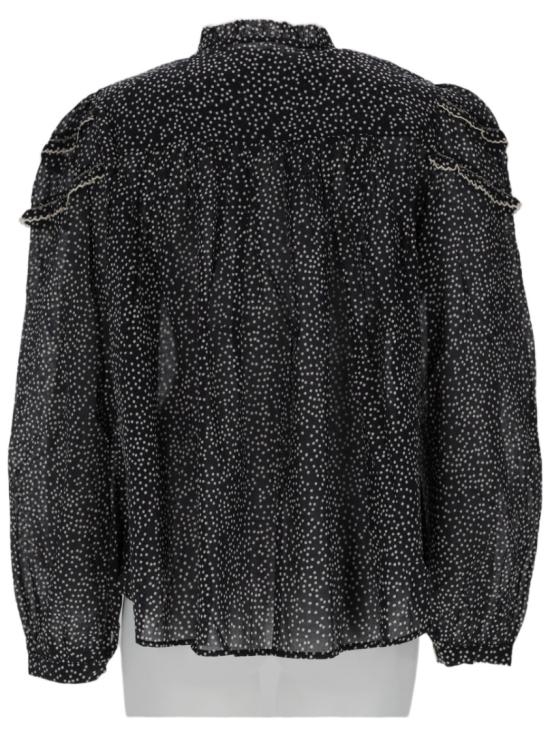 26FW 이자벨마랑에뚜왈 탑 HT0681FA D3J03EBKEC Black - ISABEL MARANT ETOILE