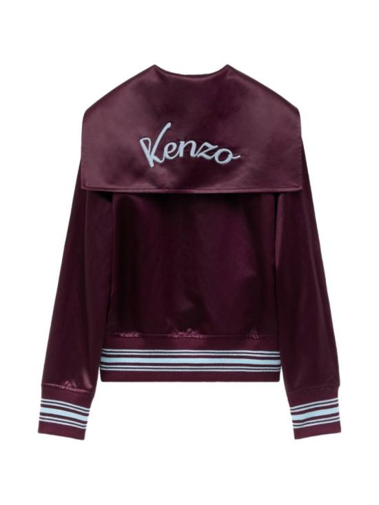 26FW 겐조 봄버 자켓 FG62BL2579GZ 85 Burgundy - KENZO