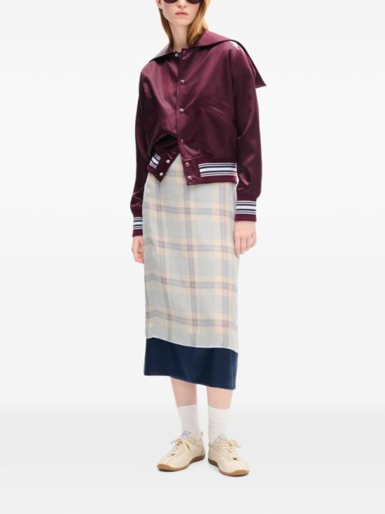 26FW 겐조 봄버 자켓 FG62BL2579GZ 85 Burgundy - KENZO