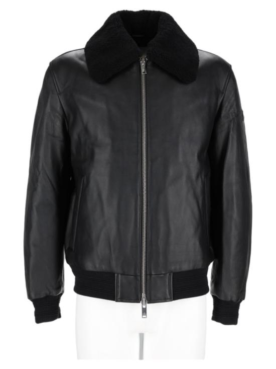26FW 무스너클 토바 봄버 재킷 M34ML313 313 Black