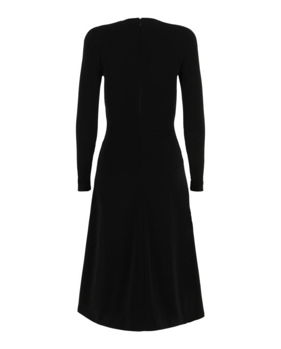  발렌시아가 롱 원피스 725090 TMO70 1000 00002 34 Black - BALENCIAGA