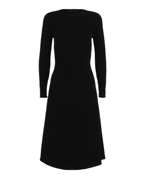  발렌시아가 롱 원피스 725090 TMO70 1000 00002 34 Black